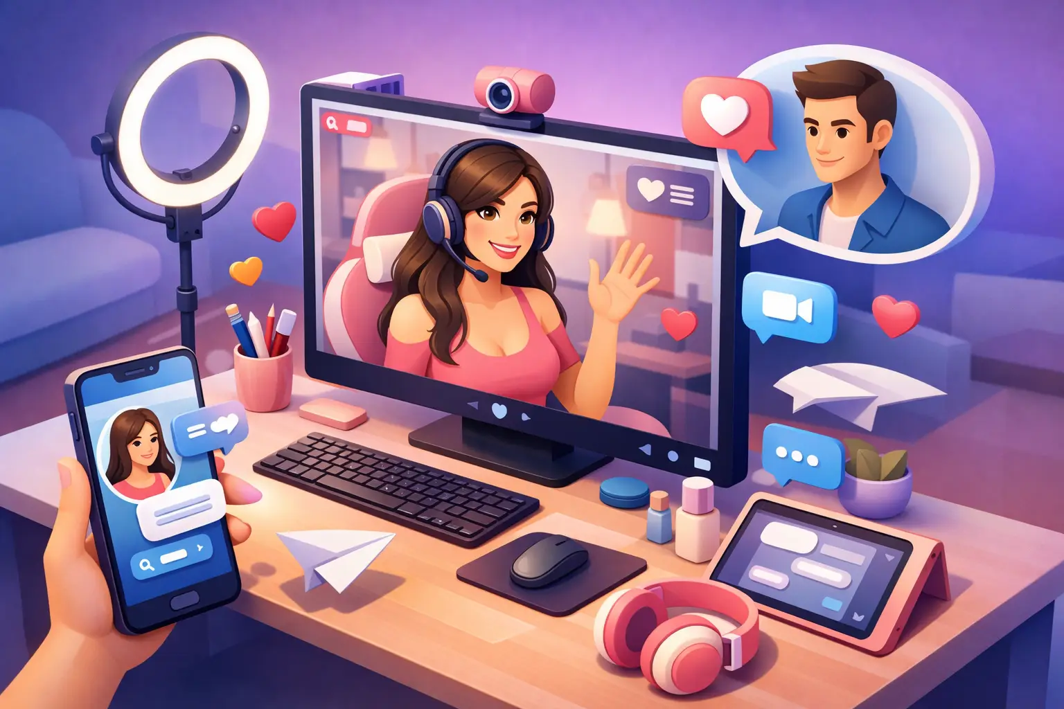 Camgirl direkt kontaktieren - so klappt’s