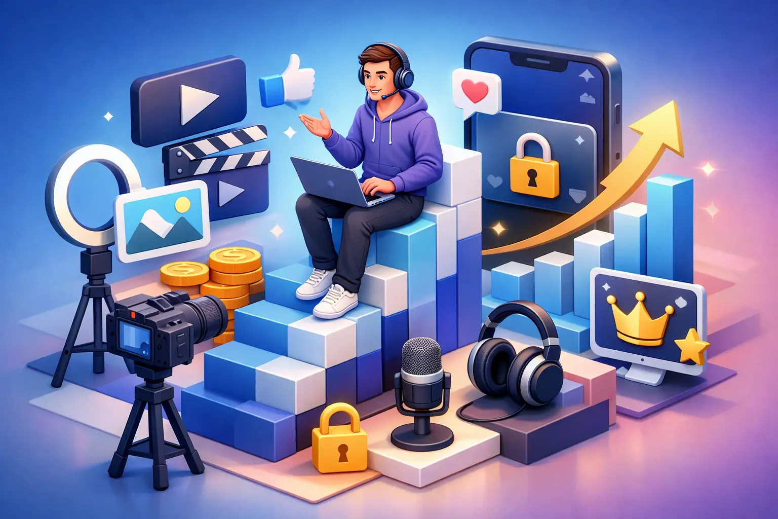 Exklusive Inhalte Creator richtig aufbauen