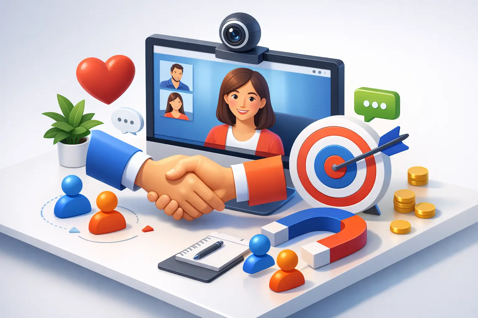 Guide für Webcam Kundenbindung, der wirkt