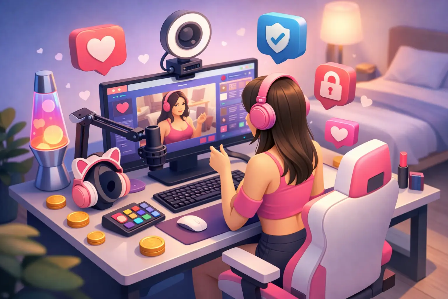 Offizielle Seite Camgirl - worauf es ankommt